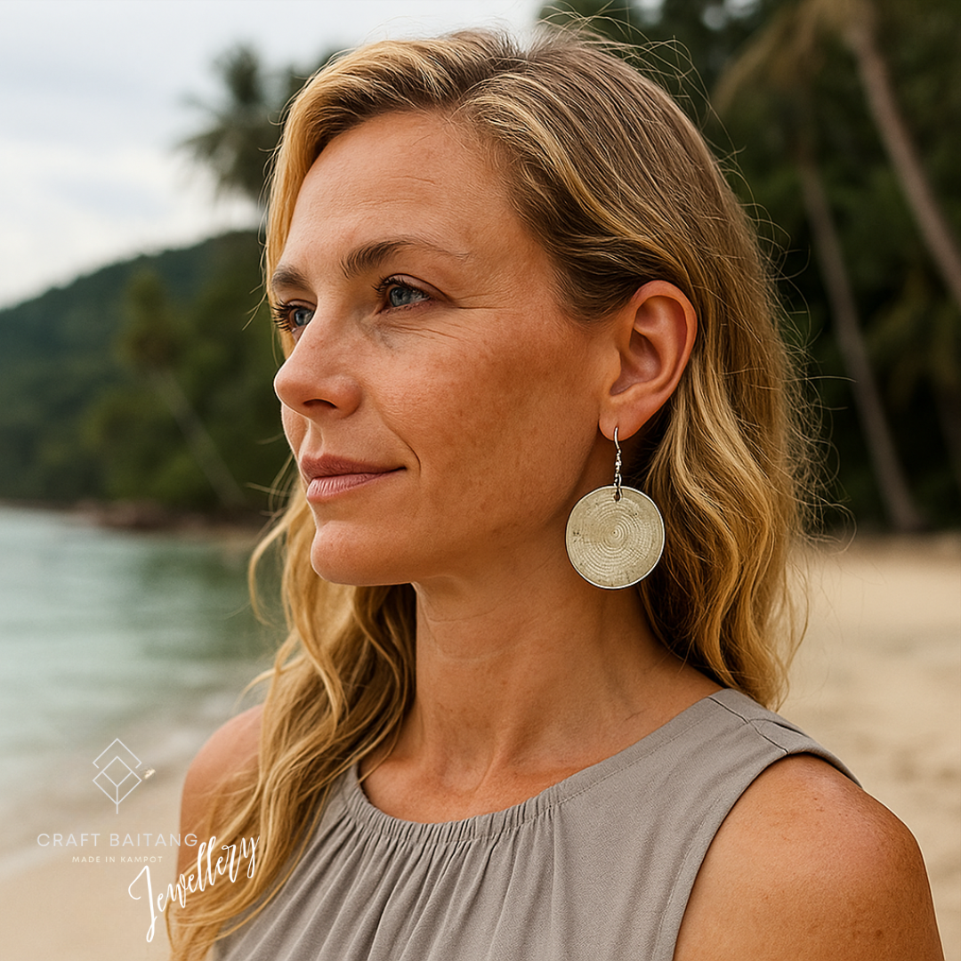 Circle dots Earrings