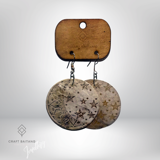 Circle Stars Earrings