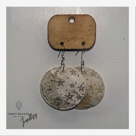 Circle Stars Earrings